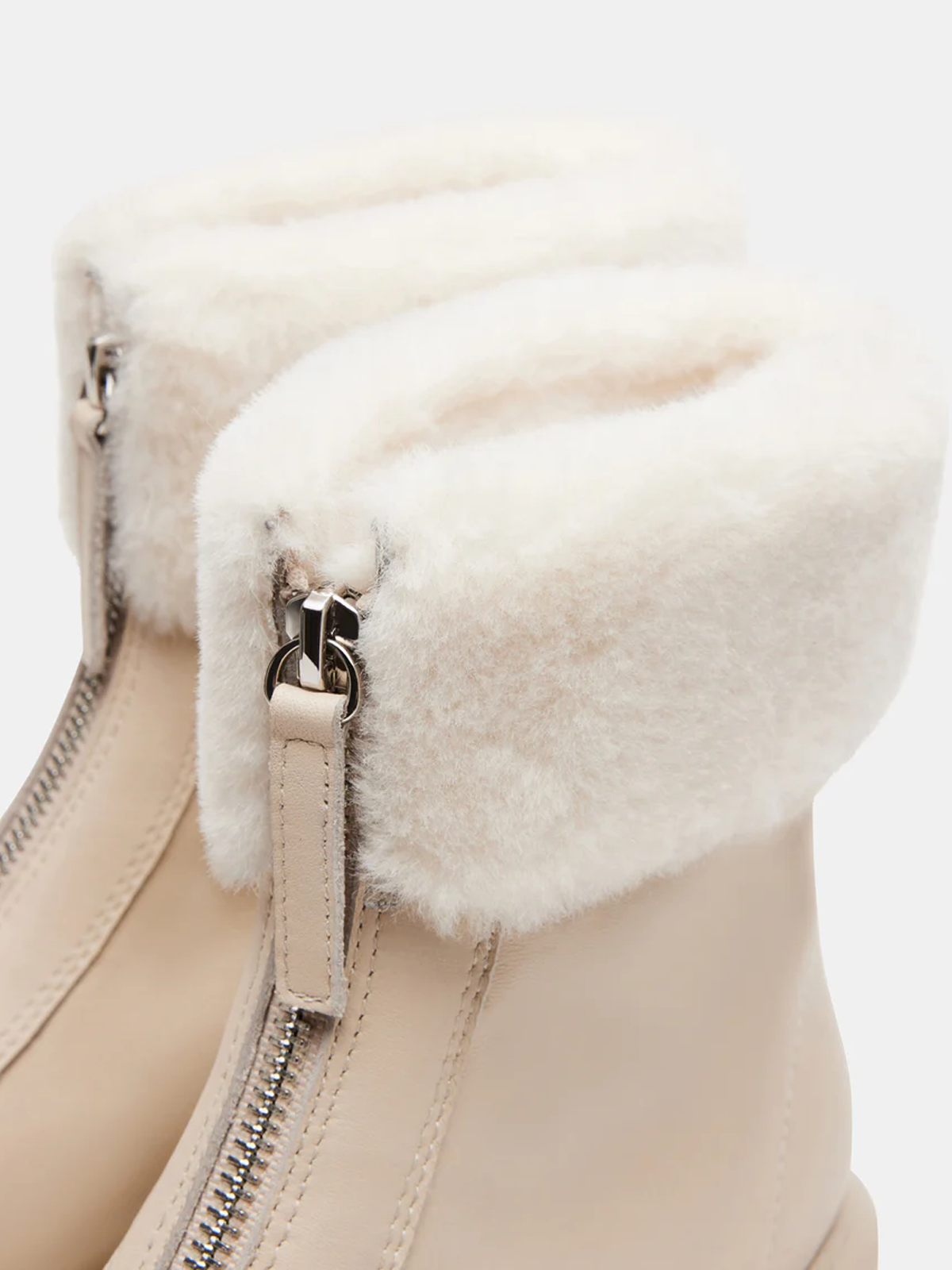 Jones Faux Fur Bone Leather